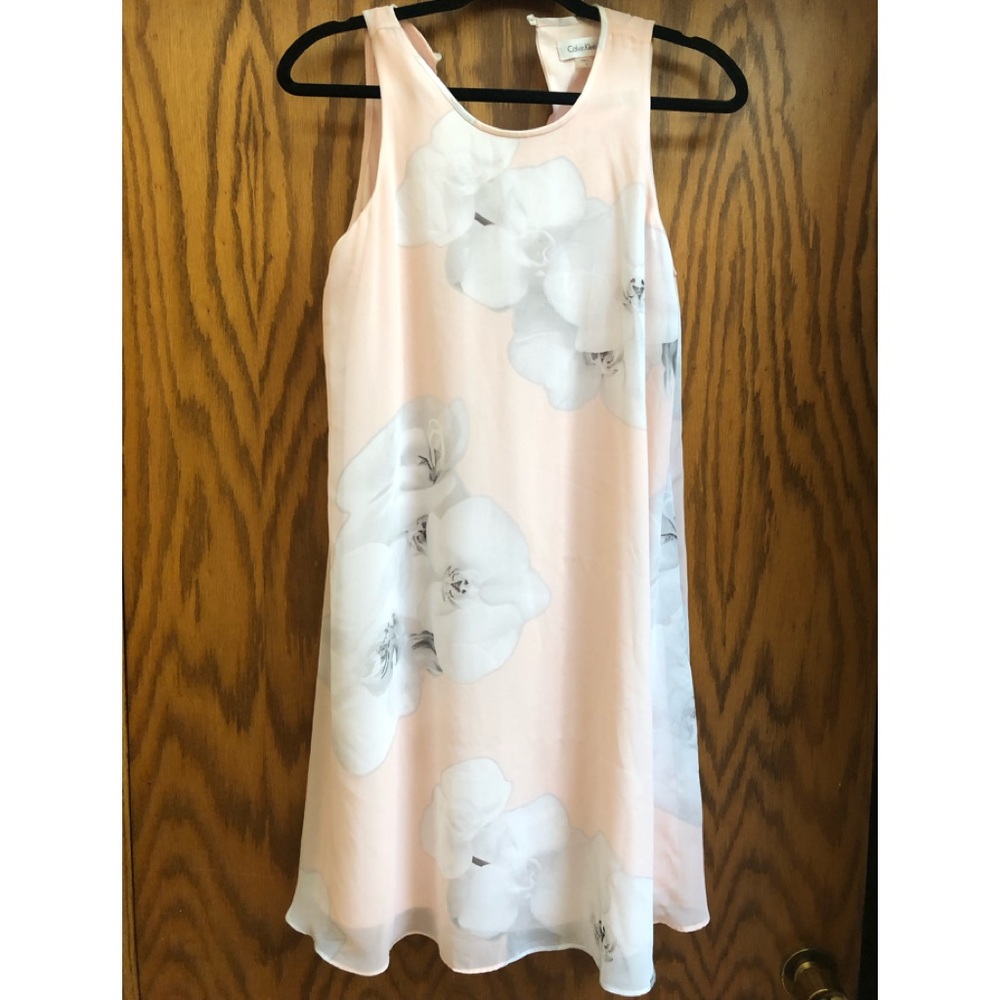 Calvin Klein floral midi dress